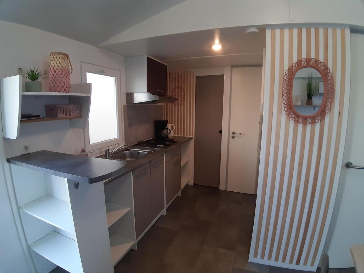Mobil Home 4 6 Pers Climatise Camping Eurolac Aureilhan  ภายนอก รูปภาพ
